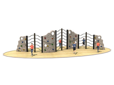 Outdoor Plastic Climbing Panels for Children LP-005